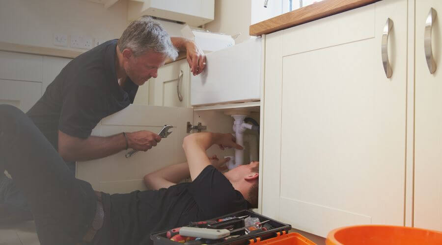 Wall Pipe Burst Repair in Carney, MI